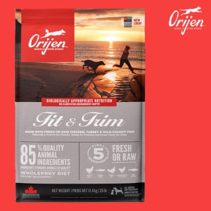 [소분팩] 오리젠 피트앤트림독 6kg