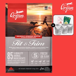 (소분팩세트+추가증정) 오리젠 피트앤트림독 11.4kg