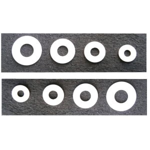 백색 화이바와샤 절연링 메인보드 기판 전자제품수리 부품