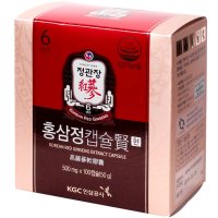 정관장 홍삼정캡슐 현 500mg x 100캡슐