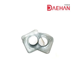 pvc 고주파 자석 지름20mm x 두께3mm 투명 ( 2ea )