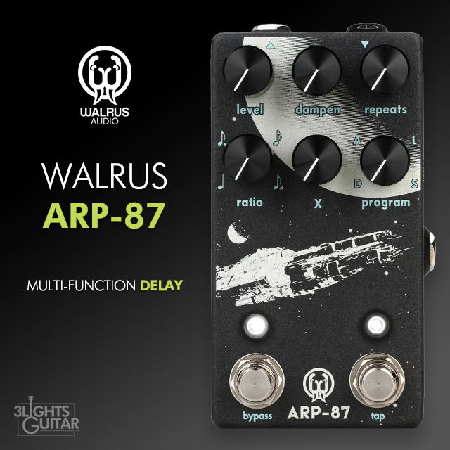 Walrus Audio [오늘발송] 월러스 오디오 ARP87 멀티펑션 딜레이 기타이펙터페달 / Walrus