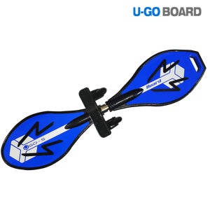 UGO 유고보드 4W 보조바퀴 탈부착 스케이트보드 블루 아동