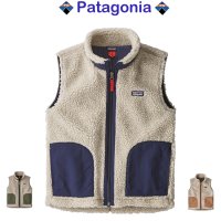 파타고니아 키즈 레트로 후리스 베스트 조끼/네이비/Patagonia Kids Retro-X Fleece Vest