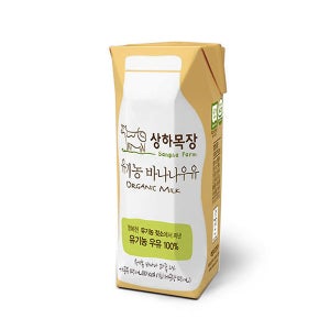 상하목장 유기농 바나나우유 125ml x 24팩