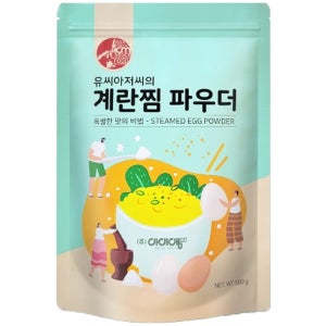 아이엠소스 계란찜파우더 500g 육수 시즈닝 라면 스프 대용량 업소용