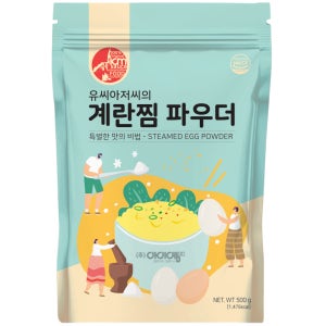 아이엠소스 계란찜파우더 500g 육수 시즈닝 라면 스프 대용량 업소용