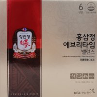 (쇼핑백 포함) 정관장 홍삼정 에브리타임 밸런스 10ml X 30포 1박스