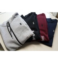 폴로 남성 더블니트 후드집업 Double-Knit Full-Zip Hoodie