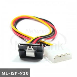 마하링크 IDE-SATA 전원 ㄱ자 케이블 30CM ML-ISP-930