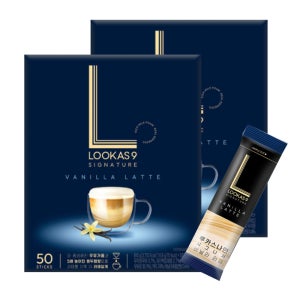 남양 루카스나인 시그니처 바닐라라떼 100T(50Tx2개)