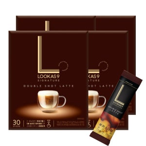 남양 루카스나인 시그니처 더블샷라떼 120T(30Tx4개)