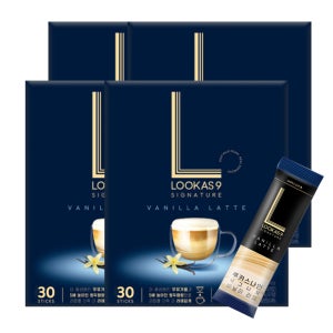 남양 루카스나인 시그니처 바닐라라떼 120T(30Tx4개)