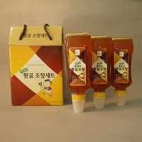 장바우 치악산 황골엿 조청 1.5kg (500g x3) 튜브타입 /식품명인 제 70호