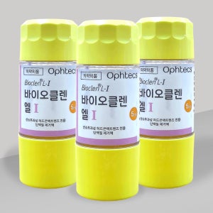 바이오클렌엘1 드림렌즈세척액 하드렌즈단백질제거 5ml 3개