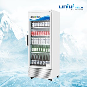 국내산 음료수냉장고 꽃 카페 대형 음료 술 냉장고 쇼케이스 주류 UN-555RF