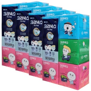 크리넥스 디럭스미니 각티슈 230매 6입x4개 오롤리데이