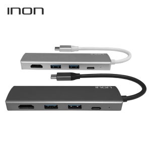 아이논 INON USB C타입 to 3.0 4포트 with HDMI 허브