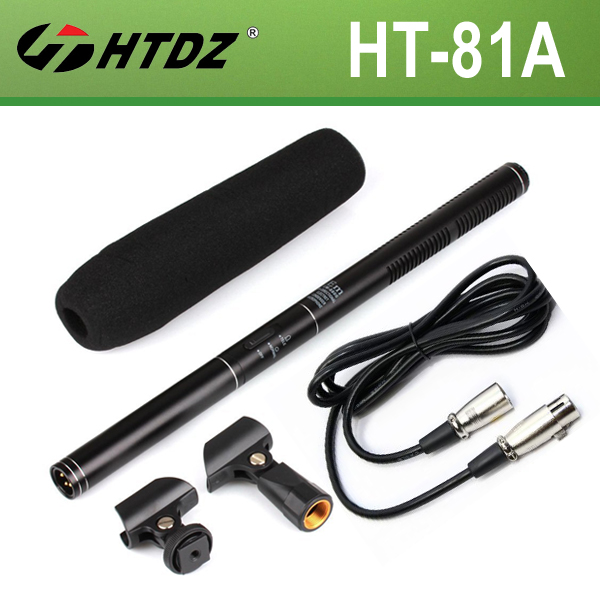 HTDZ HT-81A/HT81A 콘덴서 샷건 마이크/성가대/찬양/합창 붐마이크