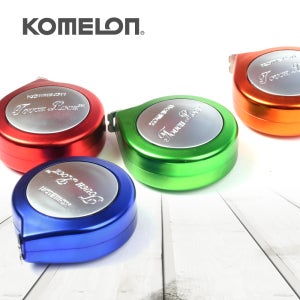 코메론줄자 KMC-60T 터치락 3M 간편휴대 컬러 소형 원형줄자