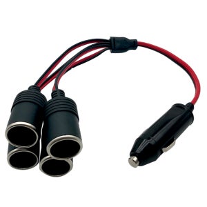 차량용 시거잭 멀티 소켓 4구 연장 시가잭 전기 충전기 12V 분배기