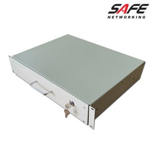랙케이스 보안서랍장 SAFE-DR-D350 2U 아이보리