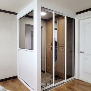 ㄱ자 파티션 현관중문 부산 양산 울산 경남지역