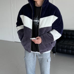 너구리 양털 후리스 점퍼 자켓 남녀공용 겨울 커플아우터 시밀러룩