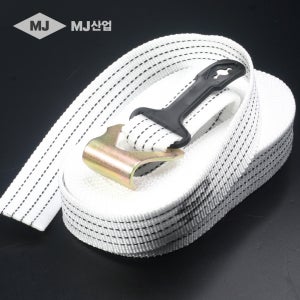 국산 MJ산업 자동바 주걱벨트 50mm x 10M 라쳇깔깔이바 화물고정바
