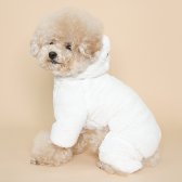 [무료배송] 투스투스 보아 플리츠 강아지올인원(Ivory) S-2XL 개리스 강아지후리스
