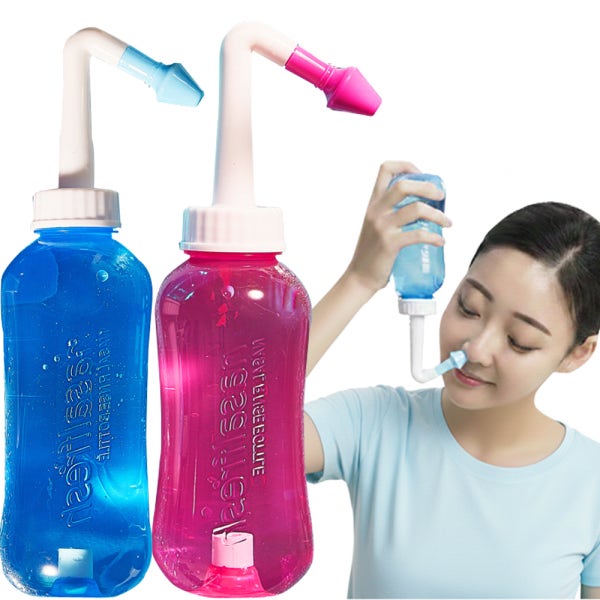 나잘후레쉬 코세척기 300ml 용기+세정팁2 비염 코세척 코세정 유아 어린이 황사 꽃가루