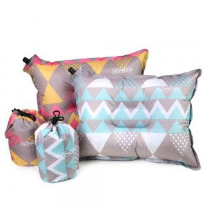 노마드 비비드 캠핑자충베개 자동충전베개