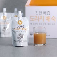 김재식헬스푸드 진한 배즙 국내산 도라지배숙 도라지배즙 스파우트 100ml 30팩 1박스