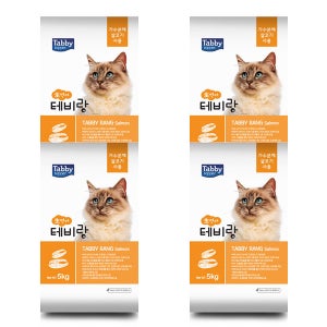 테비랑사료 생연어 20kg (5kg x4개) /캣맘사료