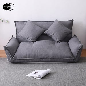 리빙엠 좌식 쇼파 베드 2인용 쇼파 접이식 미니
