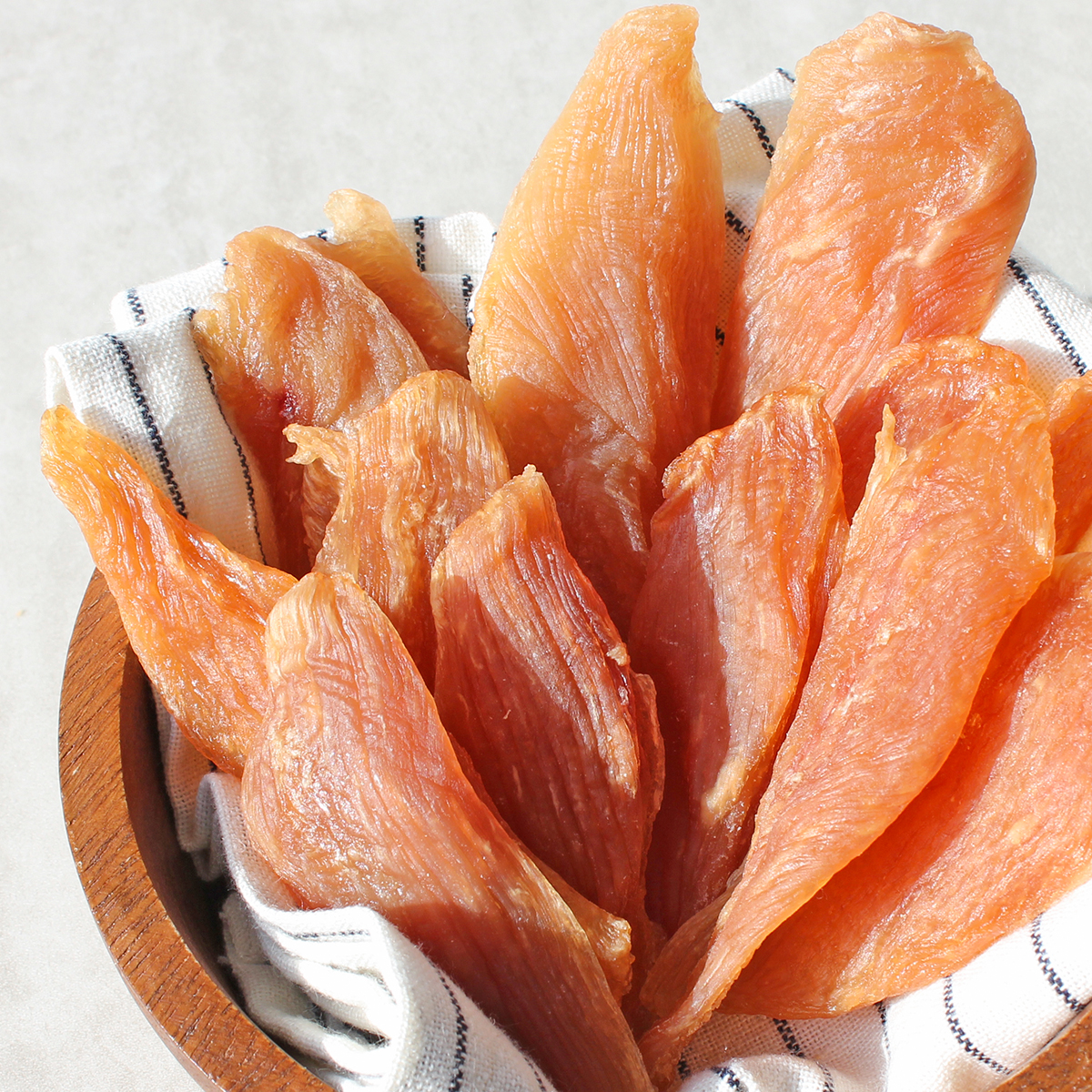 도란도란 무항생제 쫄깃쫄깃 닭가슴살 육포 50g /100g 강아지 수제간식 영양 간식 져키