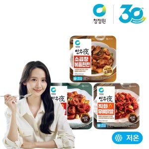청정원 안주야 직화불막창 160g 외 2종 총6개