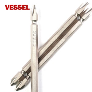 VESSEL 드릴비트 BW-213 110mm 전동 십자 육각 드라이버비트