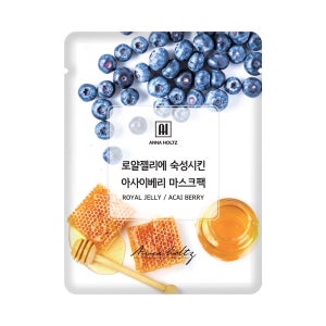 안나홀츠 로얄젤리아사이베리 고보습 수분 마스크팩 100매 1장 450원 1일1팩 주름개선효과