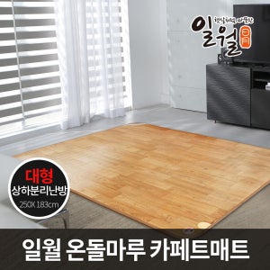 일월 뉴나노륨 플러스 온돌마루 대형 IW-FC100 전기 장판 매트 카페트 온열