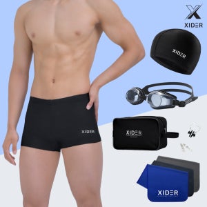 자이더 남자실내수영복세트 3부 7종 베이직 S902