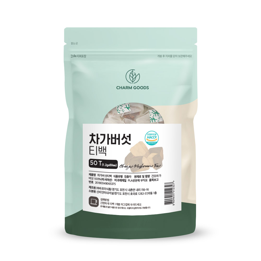 차가버섯차 차가버섯 티백 차 차가버섯물 버섯차 균사체 분말 베타글루칸 자작나무 국내산