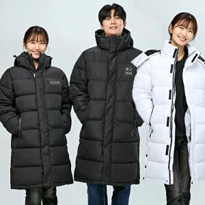 단체롱패딩 제작 단체돕바 성인 아동 벤치코트