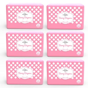 씬바이 베리 강아지기저귀 암컷용 XS, 12매입, 6개