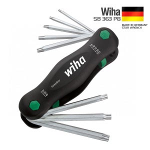 휴대용 별렌치세트 SB 363 P8 소형 접식 포켓렌치 T9-T40