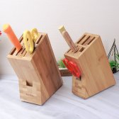 나무 칼블럭 칼꽂이 원목 주방 칼집 칼보관함
