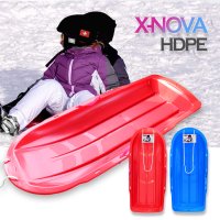 X-NOVA 눈썰매 HDPE 친환경 플라스틱 갯벌체험 잔듸 모래 썰매