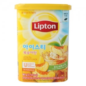 파우더/립톤/복숭아아이스티/907g