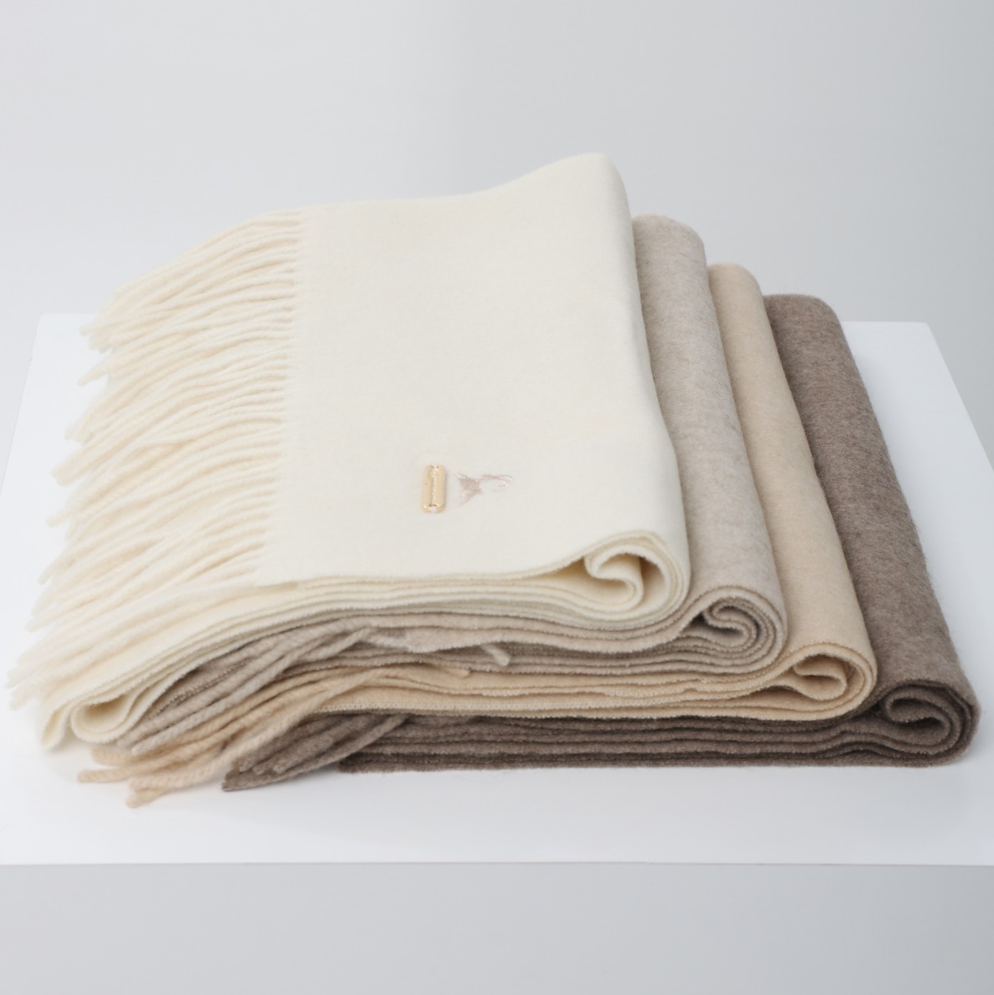 고비 오가닉 몽골 캐시미어 목도리 머플러 산양자수 길이 180 170cm