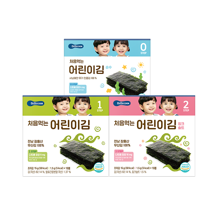 베베쿡 처음먹는 어린이 김자반 오리지널 25g (리뉴얼)